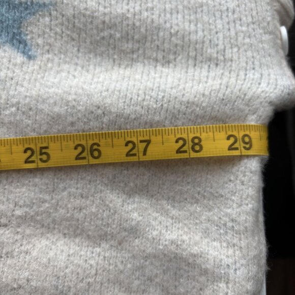 POL Bohemian Style American Flag-Inspired Pullover Hoodie Sweater Size M - Picture 10 of 12